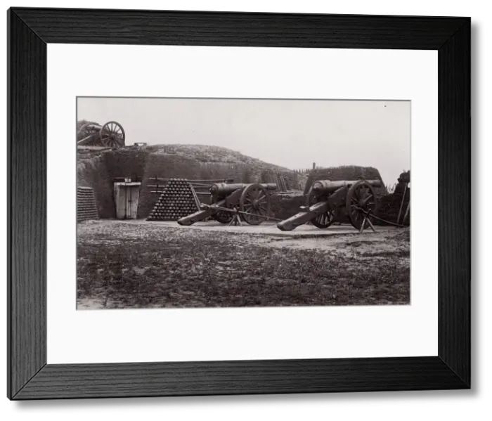 Framed Print : Fort Putnam, South Carolina, 1861-65. Creator: Unknown Framed Print : Fort Putnam, South Carolina, 1861-65. Creator: Unknown