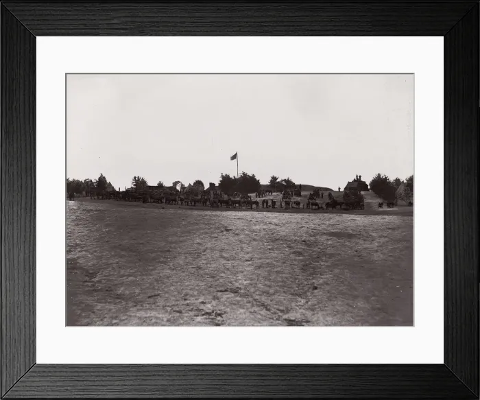 Framed Print : Fork, 1861-65. Creator: Unknown Framed Print : Fork, 1861-65. Creator: Unknown