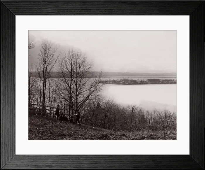 Framed Print : Distant View of Arsenal, Washington, D. C. 1861-65. Creator: Unknown Framed Print : Distant View of Arsenal, Washington, D. C. 1861-65. Creator: Unknown