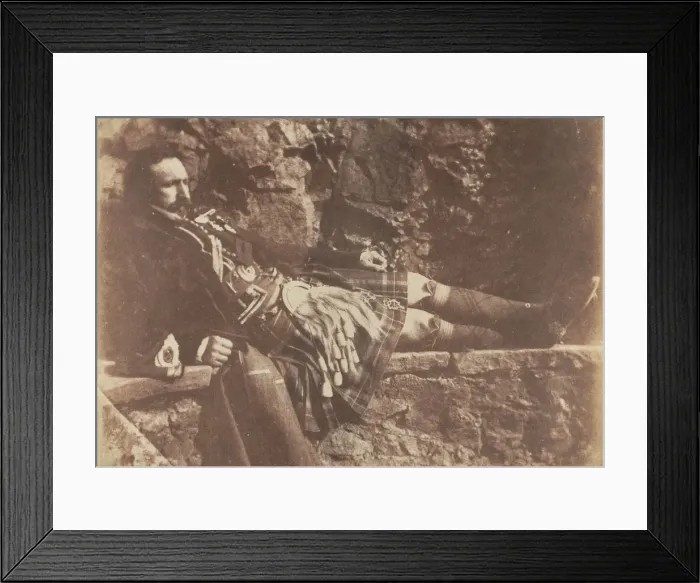 Framed Print : Sobieski Stuart, 1843-47. Creators: David Octavius Hill, Robert Adamson Framed Print : Sobieski Stuart, 1843-47. Creators: David Octavius Hill, Robert Adamson