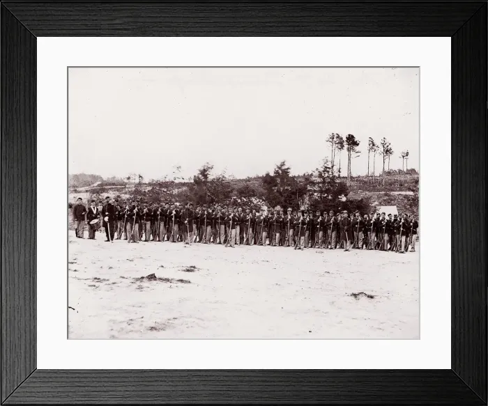 Framed Print : 30th Pennsylvania Infantry, 1861-65. Creator: Unknown Framed Print : 30th Pennsylvania Infantry, 1861-65. Creator: Unknown