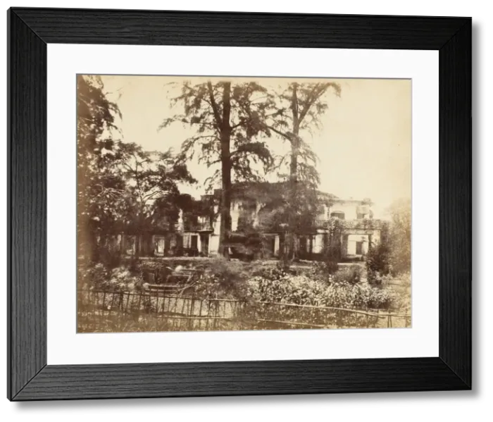 Framed Print : Our House, Dum Dum, 1850s. Creator: Captain R. B. Hill Framed Print : Our House, Dum Dum, 1850s. Creator: Captain R. B. Hill