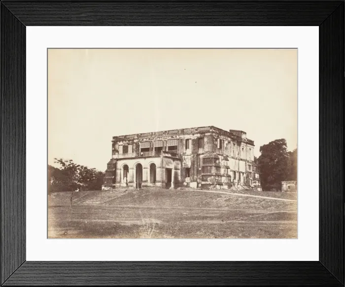 Framed Print : Dum Dum House-Built by Lord Clive, 1850s. Creator: Captain R. B. Hill Framed Print : Dum Dum House-Built by Lord Clive, 1850s. Creator: Captain R. B. Hill