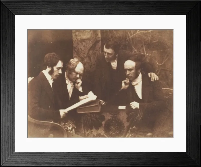 Framed Print : Presbytery of Dumbarton, 1843-47. Creators: David Octavius Hill, Robert Adamson Framed Print : Presbytery of Dumbarton, 1843-47. Creators: David Octavius Hill, Robert Adamson