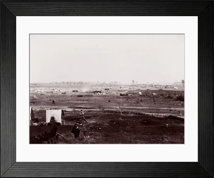 Framed Print : Fort Burnham, front of Petersburg, 1861-65. Creator: Unknown