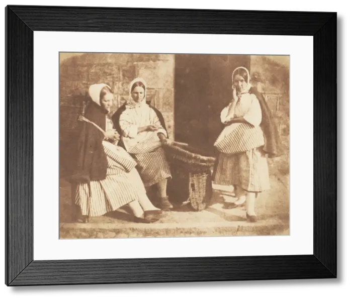 Framed Print : Newhaven Fishwives, 1843-47. Creators: David Octavius Hill, Robert Adamson Framed Print : Newhaven Fishwives, 1843-47. Creators: David Octavius Hill, Robert Adamson