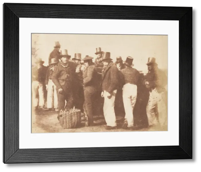 Framed Print : Newhaven Fishermen, 1843-47. Creators: David Octavius Hill, Robert Adamson Framed Print : Newhaven Fishermen, 1843-47. Creators: David Octavius Hill, Robert Adamson