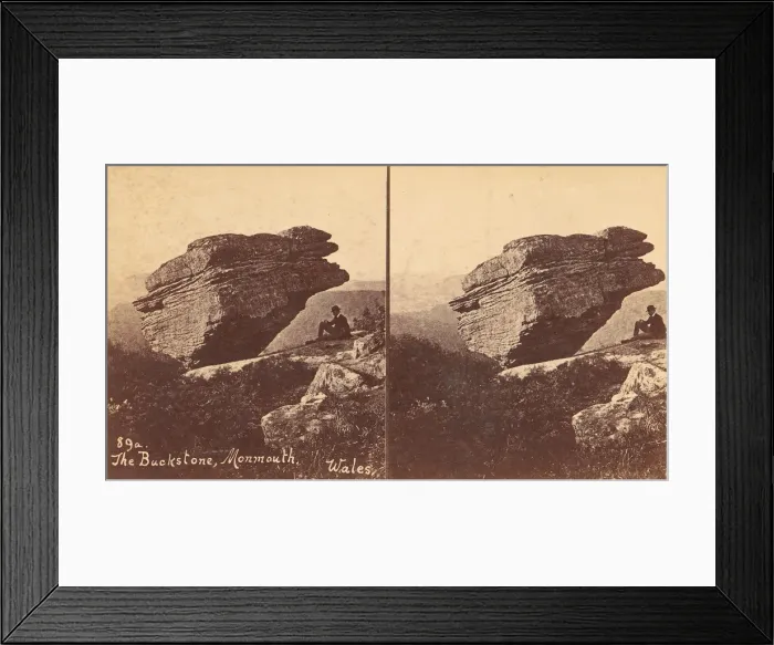 Framed Print : Group of 6 Stereograph Views of British Landscapes, 1850s-1910s. Creator: Unknown Framed Print : Group of 6 Stereograph Views of British Landscapes, 1850s-1910s. Creator: Unknown