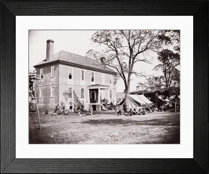 Framed Print : [Mitchells Plantation, Hopewell, Virginia], 1863-64. Creator: Unknown
