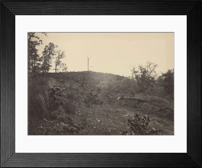 Framed Print : Pine Mountain, 1860s. Creator: George N. Barnard Framed Print : Pine Mountain, 1860s. Creator: George N. Barnard