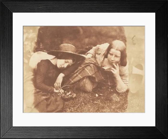 Framed Print : The Misses McCandlish, 1843-47. Creators: David Octavius Hill, Robert Adamson Framed Print : The Misses McCandlish, 1843-47. Creators: David Octavius Hill, Robert Adamson