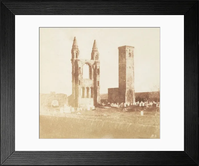 Framed Print : St. Andrews Cathedral, 1843-47. Creators: David Octavius Hill, Robert Adamson Framed Print : St. Andrews Cathedral, 1843-47. Creators: David Octavius Hill, Robert Adamson