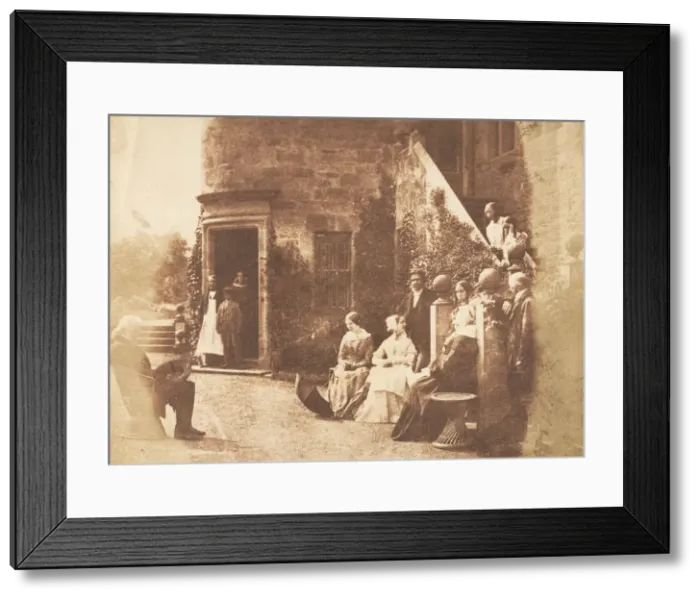 Framed Print : Bonaly Towers. Home of Lord Cockburn, 1843-47. Creators: David Octavius Hill Framed Print : Bonaly Towers. Home of Lord Cockburn, 1843-47. Creators: David Octavius Hill
