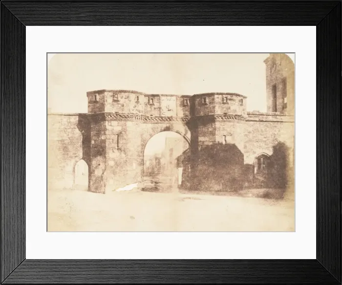 Framed Print : St. Andrews. The West Port, 1843-47. Creators: David Octavius Hill, Robert Adamson Framed Print : St. Andrews. The West Port, 1843-47. Creators: David Octavius Hill, Robert Adamson
