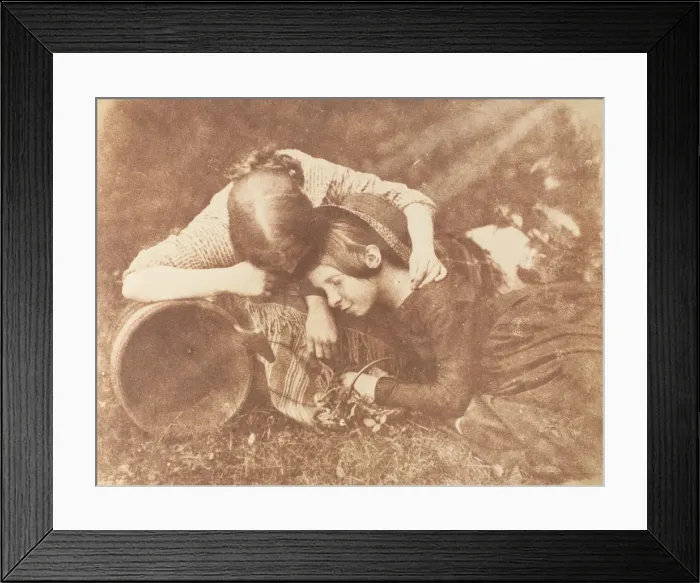Framed Print : The Misses McCandlish, 1843-47. Creators: David Octavius Hill, Robert Adamson Framed Print : The Misses McCandlish, 1843-47. Creators: David Octavius Hill, Robert Adamson