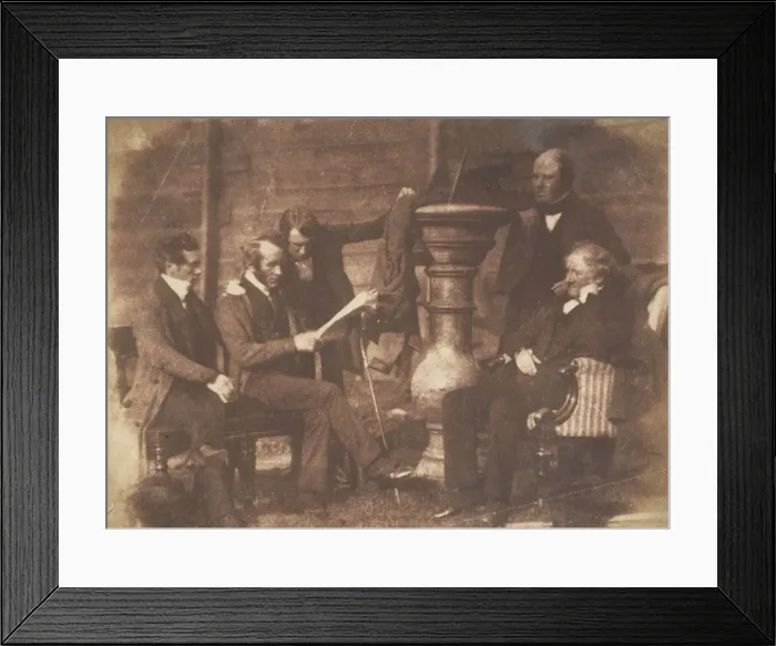 Framed Print : Annan Presbytery, 1843-47. Creators: David Octavius Hill, Robert Adamson Framed Print : Annan Presbytery, 1843-47. Creators: David Octavius Hill, Robert Adamson