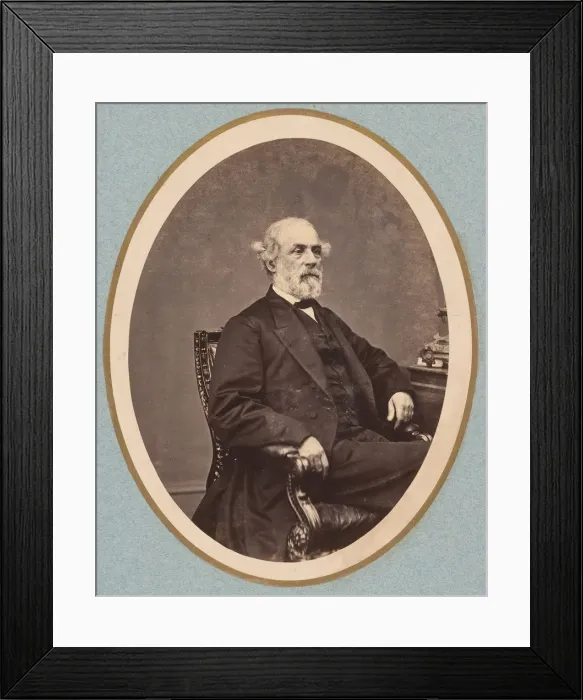 Framed Print : Robert E. Lee, 1869. Creator: Mathew Brady Framed Print : Robert E. Lee, 1869. Creator: Mathew Brady