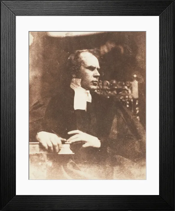 Framed Print : Dr. Welsh, 1843-47. Creators: David Octavius Hill, Robert Adamson, Hill & Adamson Framed Print : Dr. Welsh, 1843-47. Creators: David Octavius Hill, Robert Adamson, Hill & Adamson