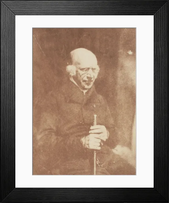 Framed Print : Davidson of Aberdeen, 1843-47. Creators: David Octavius Hill, Robert Adamson Framed Print : Davidson of Aberdeen, 1843-47. Creators: David Octavius Hill, Robert Adamson