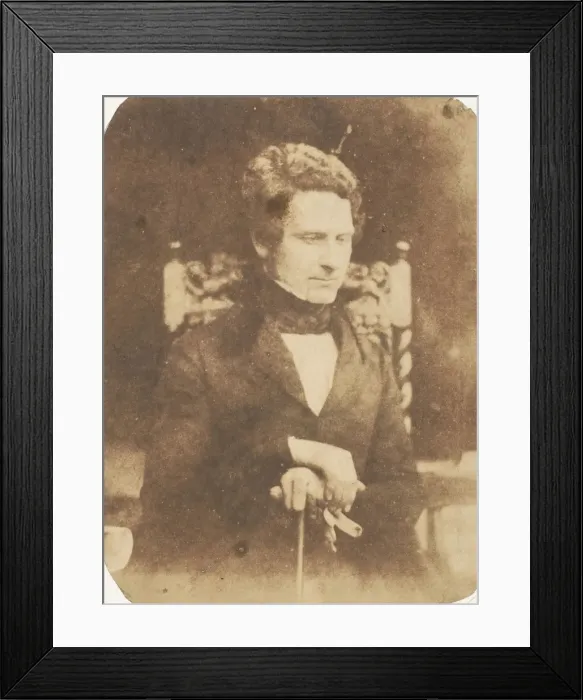 Framed Print : [Man], 1843-47. Creators: David Octavius Hill, Robert Adamson, Hill & Adamson