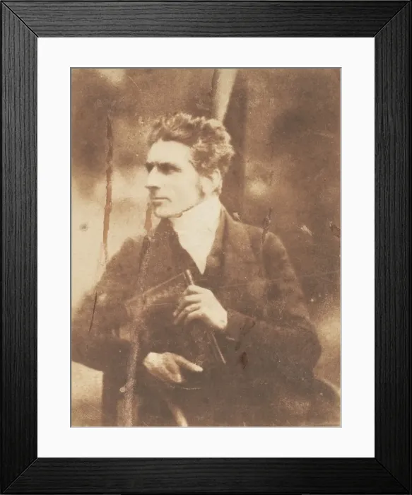 Framed Print : Rev. Charles John Brown, 1843-47. Creators: David Octavius Hill, Robert Adamson Framed Print : Rev. Charles John Brown, 1843-47. Creators: David Octavius Hill, Robert Adamson