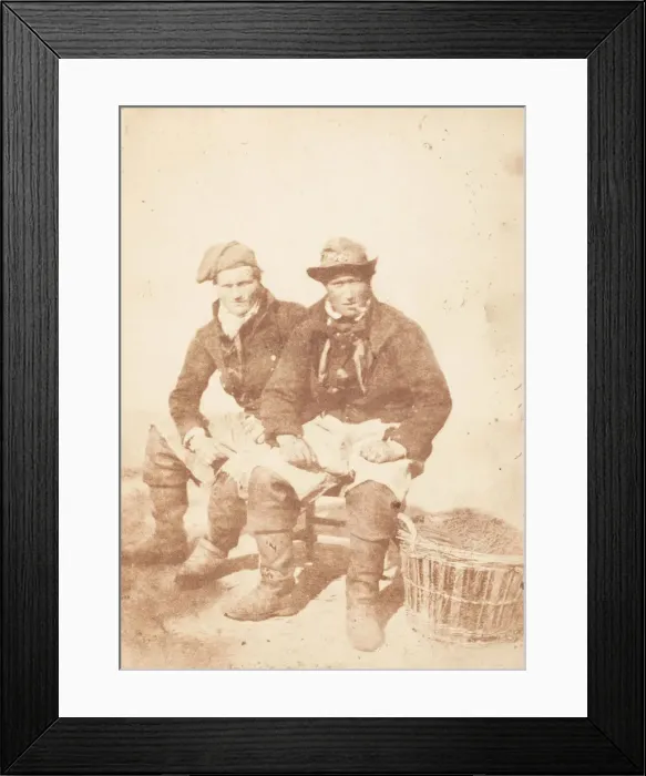 Framed Print : Newhaven Fishermen, 1843-47. Creators: David Octavius Hill, Robert Adamson Framed Print : Newhaven Fishermen, 1843-47. Creators: David Octavius Hill, Robert Adamson