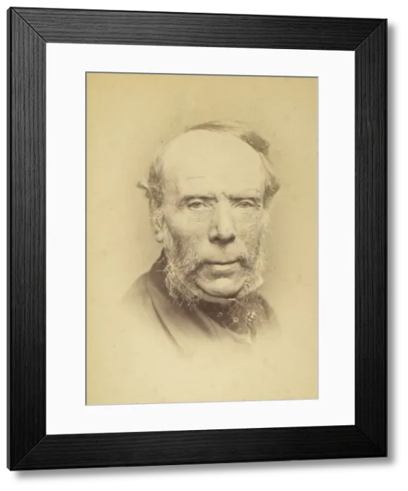 Framed Print : Thomas Sidney Cooper, 1860s. Creator: John & Charles Watkins Framed Print : Thomas Sidney Cooper, 1860s. Creator: John & Charles Watkins