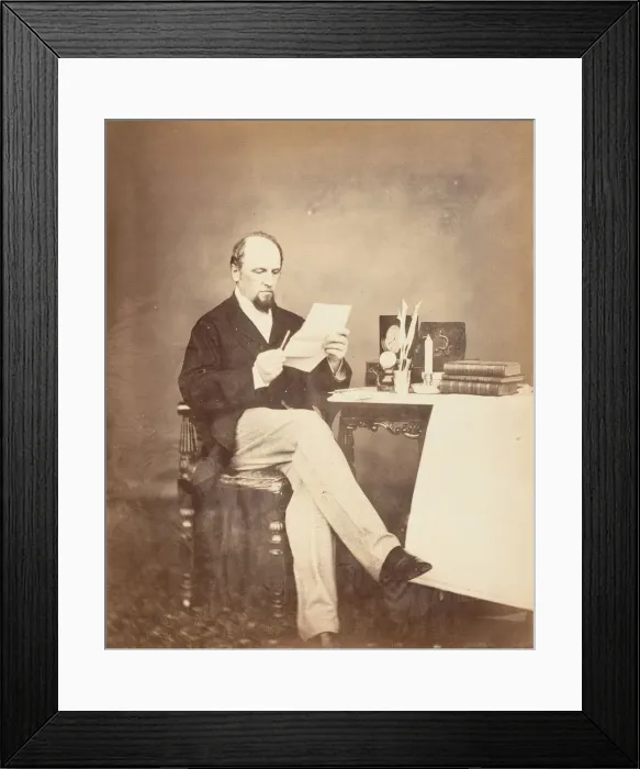 Framed Print : The Earl Canning, K. G. K. S. I. G. C. B. Calcutta, 1858-61