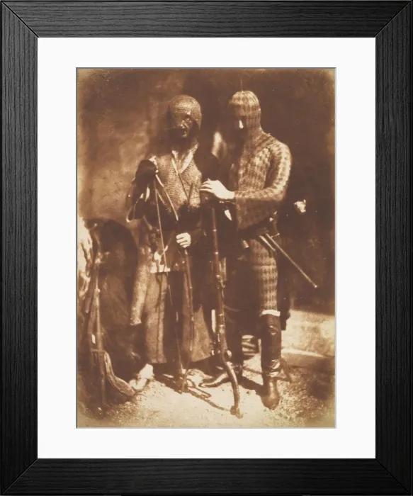 Framed Print : Afghans, 1843. Creators: David Octavius Hill, Robert Adamson, Hill & Adamson Framed Print : Afghans, 1843. Creators: David Octavius Hill, Robert Adamson, Hill & Adamson