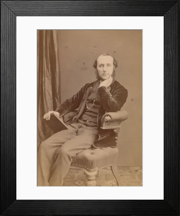 Framed Print : [James Sant], 1860s. Creator: John & Charles Watkins