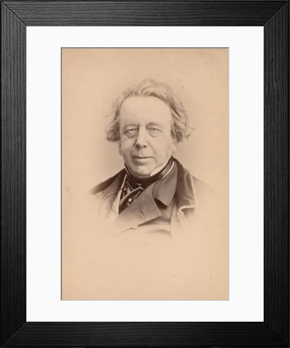 Framed Print : [William Harvey], 1860s. Creator: John & Charles Watkins