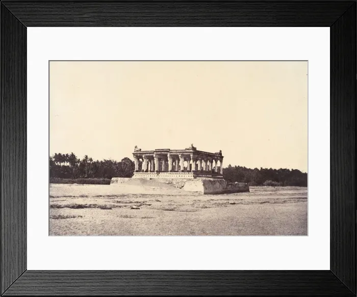 Framed Print : The Neerali Mundapam, January-March 1858. Creator: Captain Linnaeus Tripe Framed Print : The Neerali Mundapam, January-March 1858. Creator: Captain Linnaeus Tripe