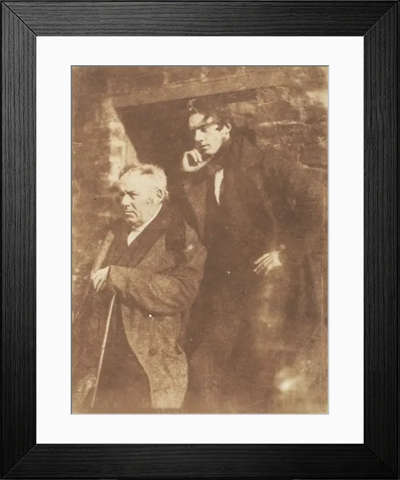 Framed Print : Rev. Miller and His Son Rev. Samuel Miller, 1843-47. Creators: David Octavius Hill Framed Print : Rev. Miller and His Son Rev. Samuel Miller, 1843-47. Creators: David Octavius Hill