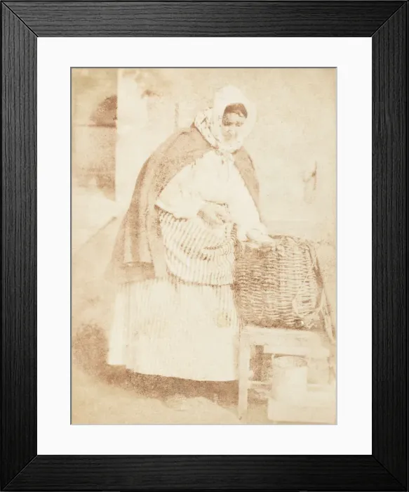 Framed Print : Newhaven Fishwife, 1843-47. Creators: David Octavius Hill, Robert Adamson Framed Print : Newhaven Fishwife, 1843-47. Creators: David Octavius Hill, Robert Adamson