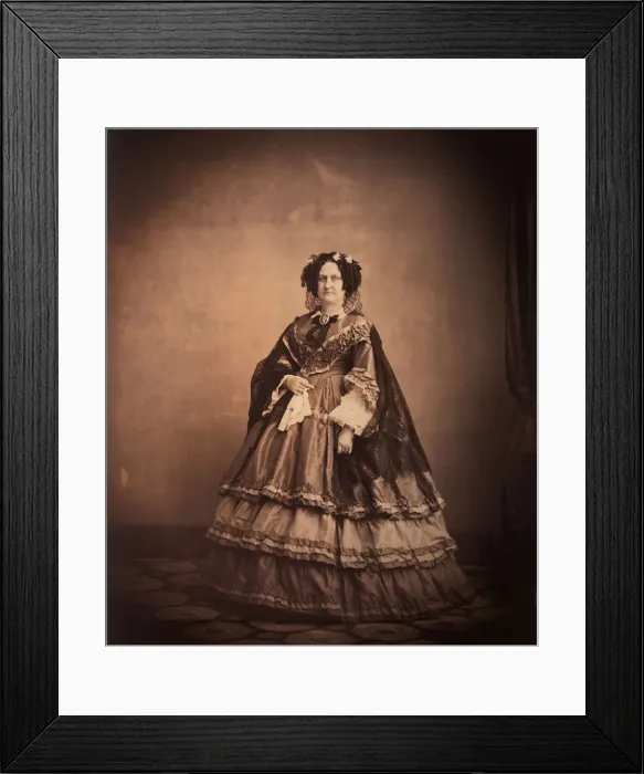 Framed Print : [Cornelia Van Ness Roosevelt], ca. 1857. Creator: Mathew Brady