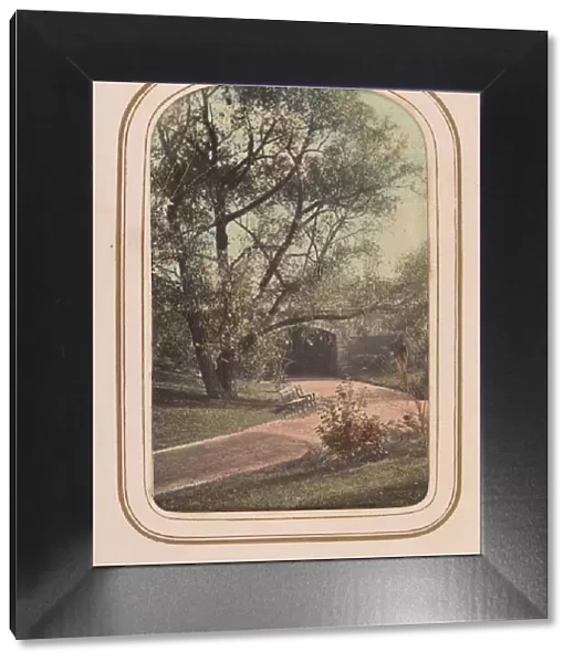 Carte-de-visite Album of Central Park Views, 1860s. Creator: Ambrose Jackson