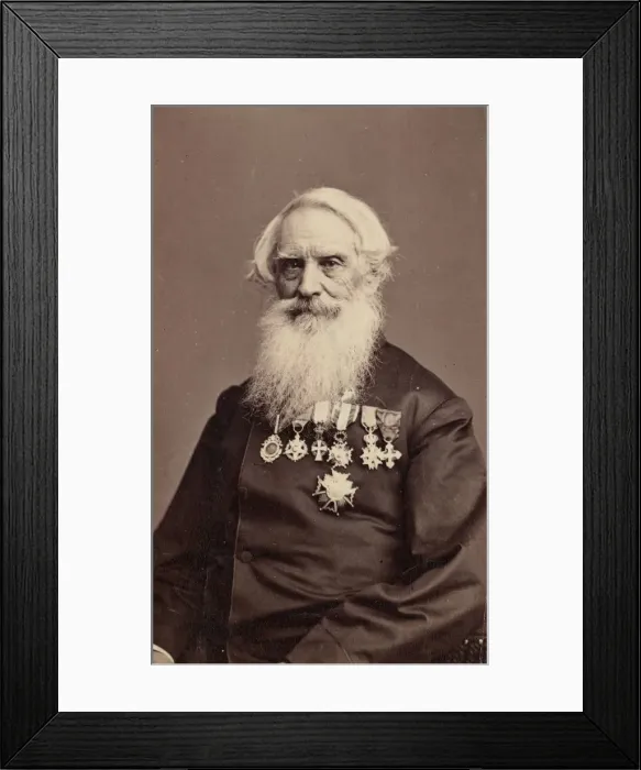 Framed Print : Samuel F. B. Morse, ca. 1870. Creator: Mathew Brady Framed Print : Samuel F. B. Morse, ca. 1870. Creator: Mathew Brady