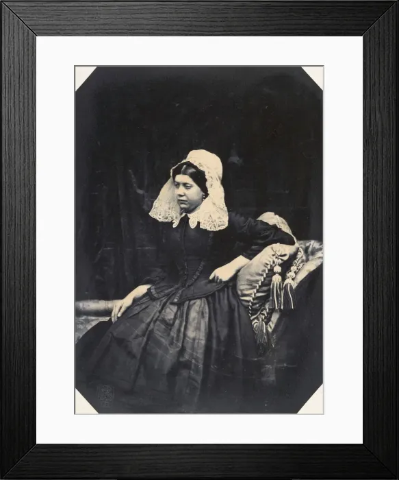 Framed Print : Autre niece du proprietaire du no. 7, 1854-56 Framed Print : Autre niece du proprietaire du no. 7, 1854-56