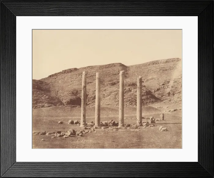 Framed Print : (2) [Persepolis], 1840s-60s. Creator: Luigi Pesce