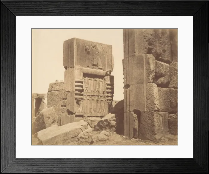 Framed Print : (13) [Persepolis], 1840s-60s. Creator: Luigi Pesce