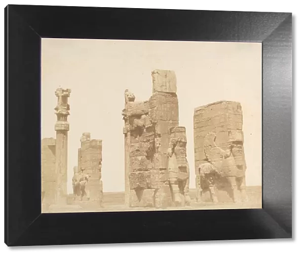 L antica porta d ingrezza a Persepolis], 1858. Creator: Luigi Pesce