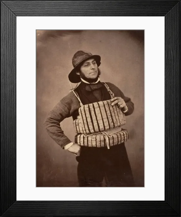 Framed Print : Captain of the Tenby Lifeboat, 1853-56. Creator: Mr. Gonne Framed Print : Captain of the Tenby Lifeboat, 1853-56. Creator: Mr. Gonne
