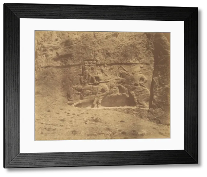 Framed Print : (4) [Naksh-i Rustam, Near Persepolis], 1840s-60s. Creator: Luigi Pesce