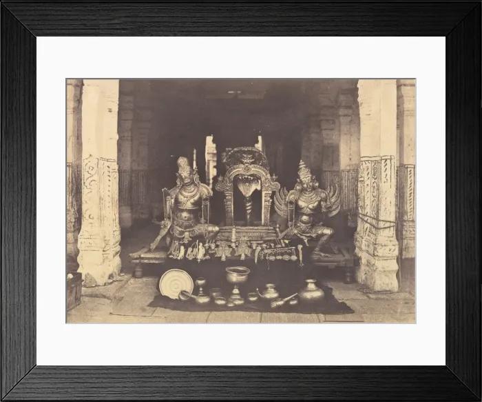 Framed Print : The Jewels of the Pagoda, January 1858. Creator: Captain Linnaeus Tripe Framed Print : The Jewels of the Pagoda, January 1858. Creator: Captain Linnaeus Tripe