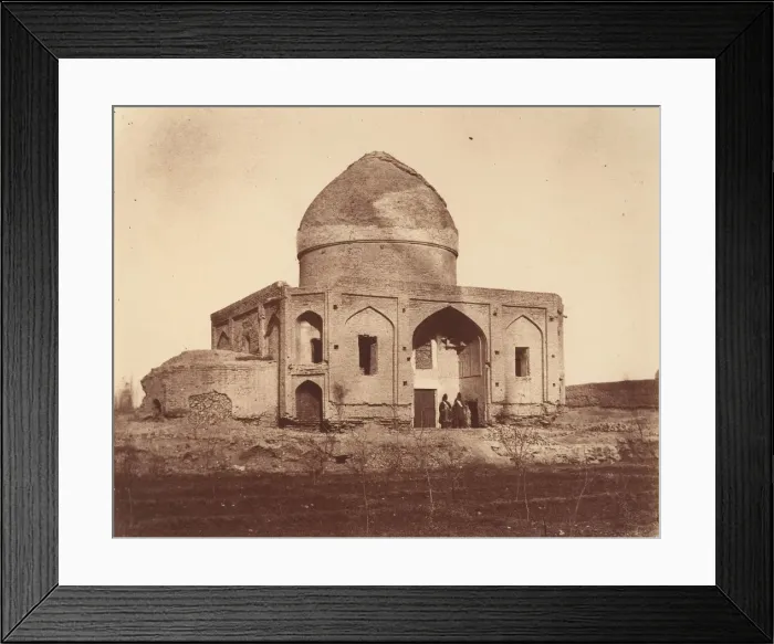 Framed Print : [Tomb of Seeh-i Mumin], 1840s-60s. Creator: Possibly by Luigi Pesce
