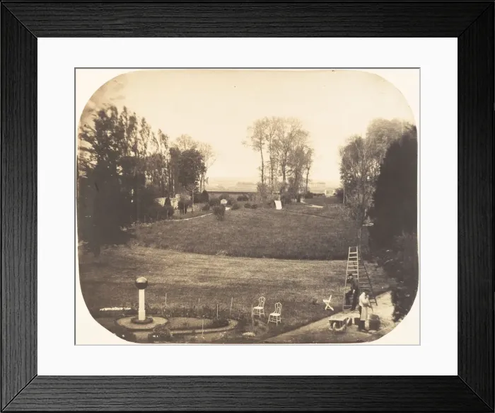 Framed Print : The Zoological Garden, Brussels, 1854. Creator: Louis-Pierre-Thé Framed Print : The Zoological Garden, Brussels, 1854. Creator: Louis-Pierre-Thé