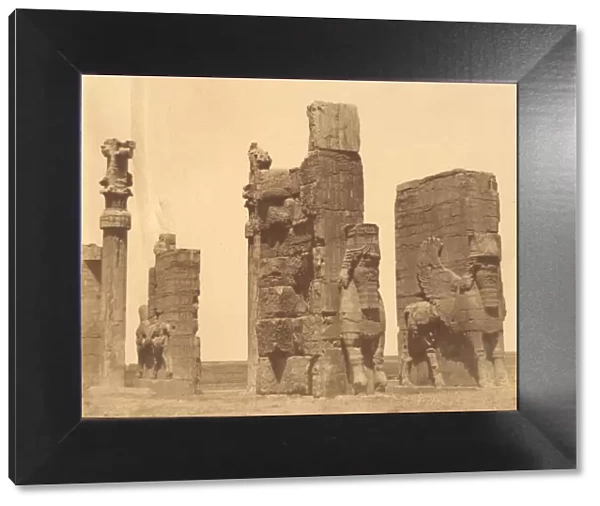 (15) [Gate of all Nations, Persepolis, Fars], 1840s-60s. Creator: Luigi Pesce