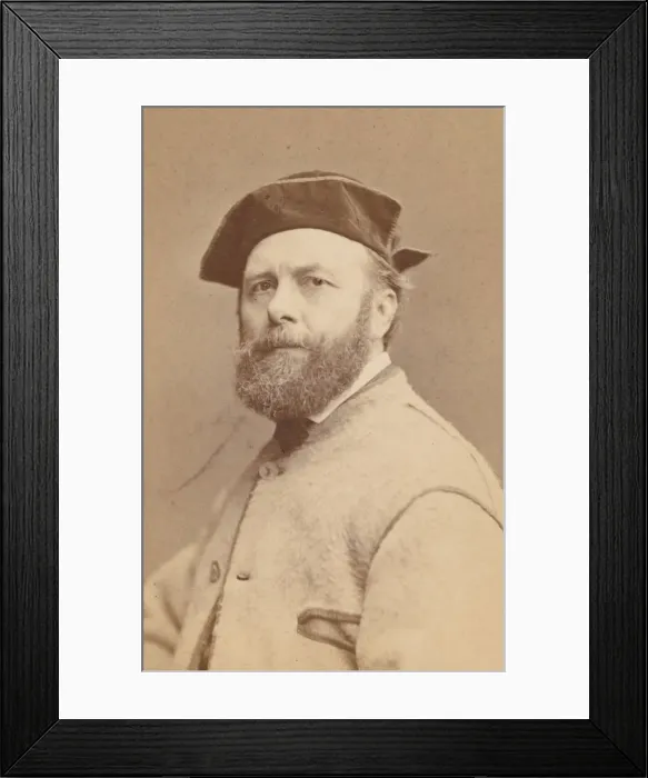 Framed Print : [Bildhauer Wolff], after 1867. Creator: Loescher & Petsch