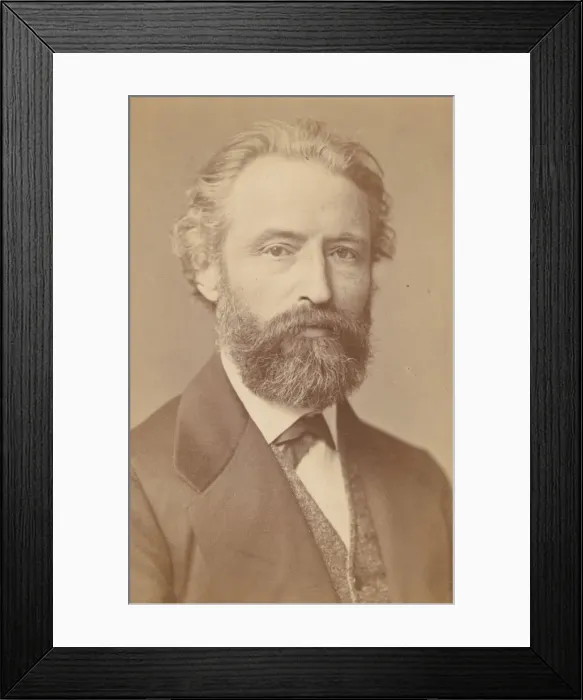 Framed Print : Carl Becker, 1860s. Creator: Loescher & Petsch