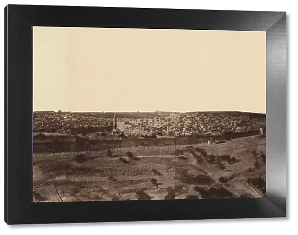 Jerusalem, 1860 or later. Creator: Louis de Clercq